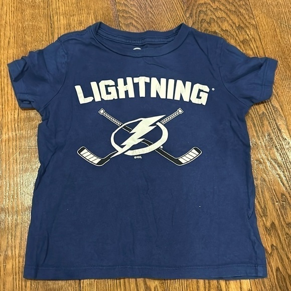 NHL Other - EUC Boys Tampa Bay Lightning Blue T-shirt Size XS